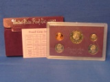 United States Mint Proof Set – 1987 – In Hard Case & Envelope