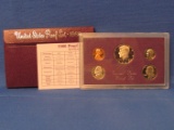 United States Mint Proof Set – 1986 – In Hard Case & Envelope