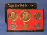 1974-S United States Mint Proof Set – In Hard Case & Envelope