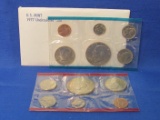 1977 US Mint Uncirculated Coin Set – 1 with D Mint Marks – In envelope