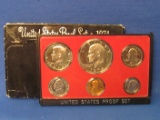 1974-S United States Mint Proof Set – In Hard Case & Envelope