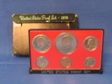 1976-S United States Mint Proof Set – In Hard Case & Envelope