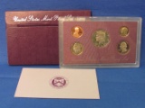 United States Mint Proof Set – 1988-S – In Hard Case & Envelope