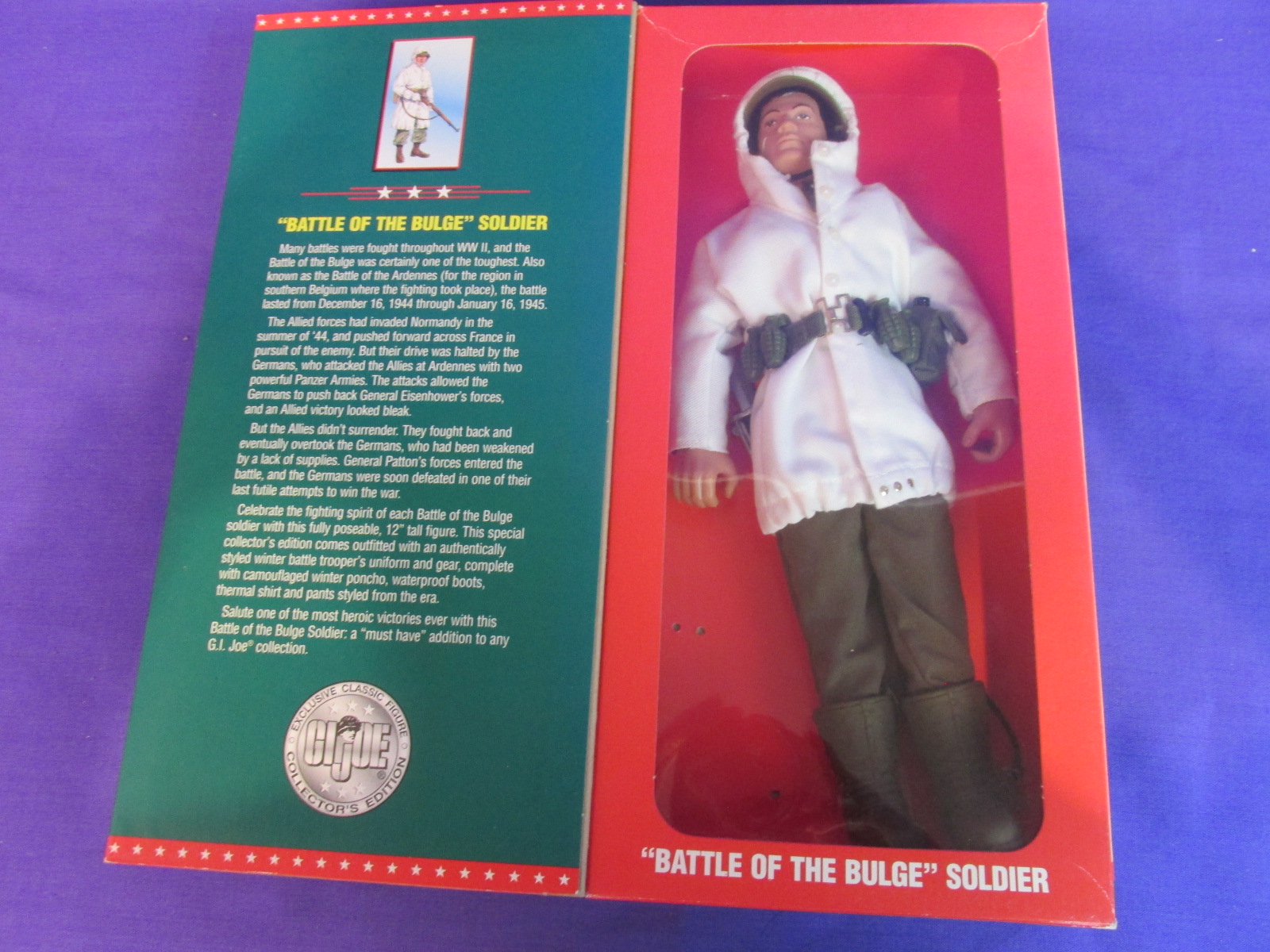 Gi joe battle of sales the bulge soldier 1996