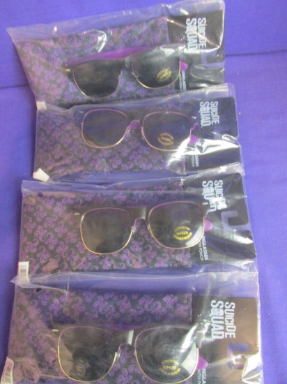 Lot of 4 Harly Quinn Suicide Squad Sunglasses