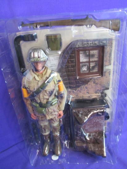 GI Joe WWII Army Staff Sargeant 17th Airborne 1944  -  w/ COA – From Millennium Series
