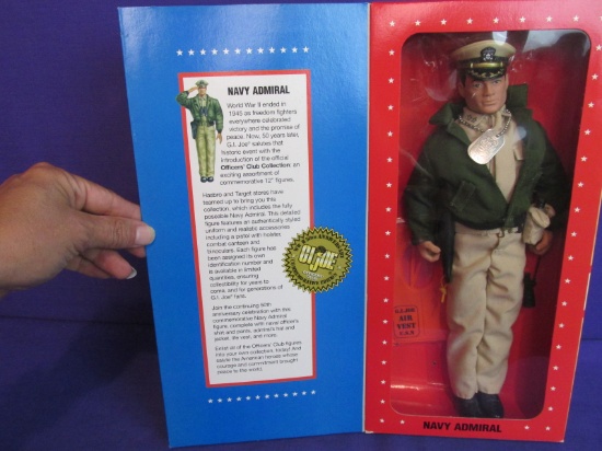 GI Joe Navy Admiral – Limited Edition WWII Commemorative Figure – 12” T Figure