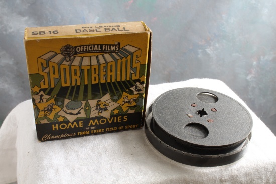 1940s Official Films Sportbeams 16mm Big League Baseball