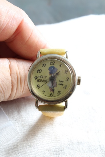 1972 Hollie Hobby Wristwatch Swiss Made by Bradley WORKING Wind Up