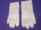 Vintage Italian Made White Leather Gloves Size 7 ¼ – G.A. Granata-Fabrica Guanti