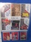 9 Reprint & Facimilie Cards Never Officially Produced : 2 Football, 2 Basketball & 5 Baseball