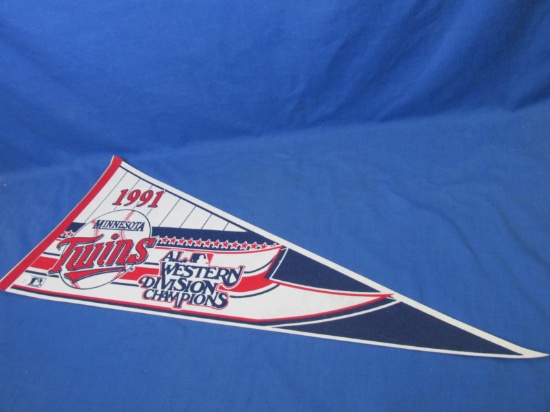 Pennant: 1991 Minnesota Twins A.L. Western Division Champions