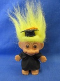 3” Russ Troll Graduation Outfit – Brown Eyes, Yellow Hair