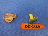 Vintage Dekalb – Corn Project Award Pin (Morgan) & Dekalb Metal 1 1/2” L
