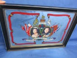 Queen Elizabeth II & Prince Philip Silver Jubilee 1952-1977 Mirror – 9” x 14”