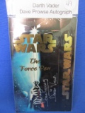 Dave Prowse Darth Vader Autograph