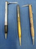 3 Vintage Mechanical Pencils (2 are Jack Knives & one is a lighter!)