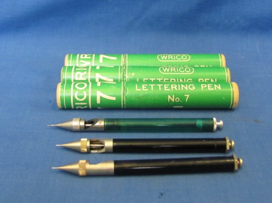 Wrico No.7 Letting Pens (3)