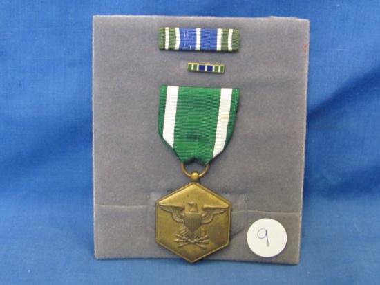 Army Commendation Medal & Lapel Pin For Military Merit