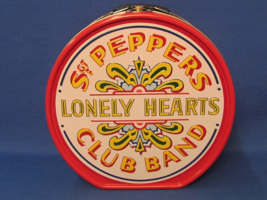 Sgt Peppers Lonely Hearts Club Band – Metal Drum Shaped Tote/Lunchbox – 2015