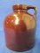 Brown Glazed  Stoneware Jug – Beehive – Wide Mouth