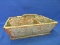 Vintage Wooden Divided Work-Basket – 13 1/2” x 10” x 4” Deep w/ 4 compartments