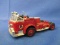 Fire Engine  w/ 5 man crew Vintage Corgi Major Toys  “Aerial Rescue Tractor”