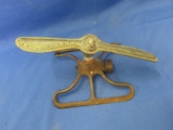 Armstrong E.& M. Co. Sprinkler – has a 12” brass Propeller – Mounted on 6 1/2x 7” Base