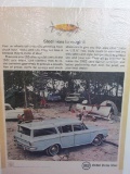 1962 Nash Rambler Wagon Advertisement “Steel likes to Rough it 10 1/2” X 17” T