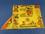 Post Toasties “Mickey the Sailor” Cutouts © 1934