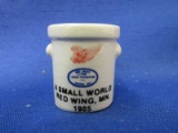 Miniature: A Small World Red Wing Min. 1985 – Red Wing Crock 1” T x 3 /4” W