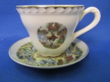 Yellowstone Park Cup & Saucer Set (Cup 2” T x 3” Round Saucer 4” across