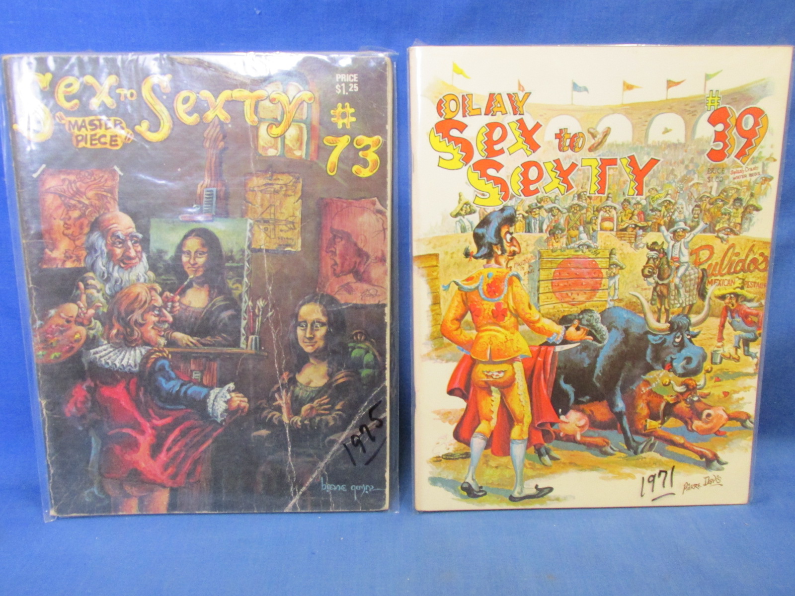 Vintage1971 & 1975 Sex To Sexty Comic Books: | Proxibid