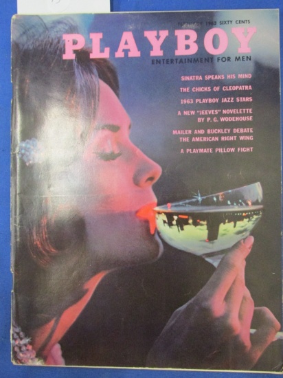 Playboy Magazine February 1963 –Toni Ann Thomas Playmate
