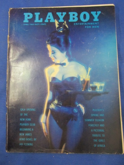 Playboy Magazine April 1963 – Playmate: Sandra Settani