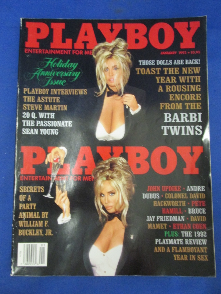 Barbi twins playboy magazine