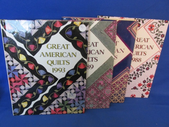 Great American Quilts: 1987, 1988, 1989 & 1993 – Oxmoore House, Inc.