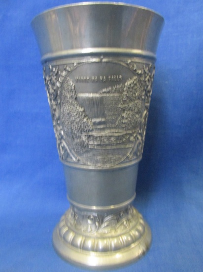 Vintage Minneapolis Minnesota Souvenir Pewter Cup – Made in  Germany 5 1/2” T