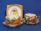 Japanese Porcelain: Cup & Saucer Set , Bowl & Underplate, Noritake Dish