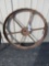 Cast Iron Wheel – 31 1/2” in diameter