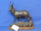 Cast Metal Sculpture of Deer “Wind Shift” by Fountain Creek Productions – 1997