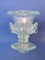 Imperial Glass Toothpick Holder – Light Blue – Vase Look – 2 7/8” tall – Marked