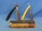 Peter Michels Merit & Sheffield Straight Razors & Boxes