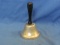 Silver Plated Bell With Wood Handle