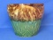 Vintage Pottery Planter/Jardiniere by Robinson Ransbottom – Moon & Stars – 6 3/4” tall