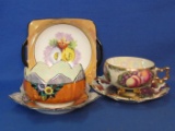 Japanese Porcelain: Cup & Saucer Set , Bowl & Underplate, Noritake Dish