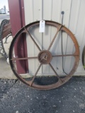 Cast Iron Wheel – 31 1/2” in diameter