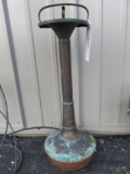 Metal Smoking Stand – Weighted Base – 24” tall