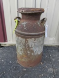 Vintage Milk Can – 25” tall – Says Rochester?