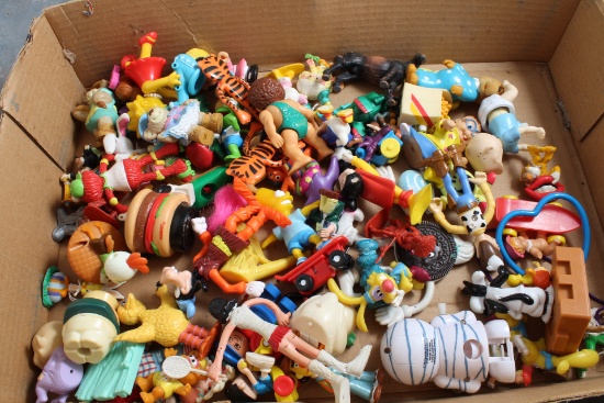 Large Lot of 3 Pounds of Fast Food Premium Toys